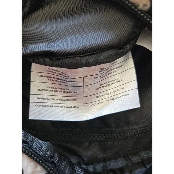 NWT - Reebok Night Fanny pack Adjustable w Pockets Leopard Print - Picture 8 of 13